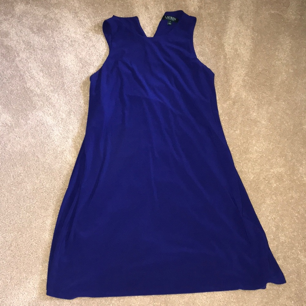 Blue Ralph Lauren dress